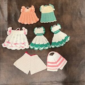 Hand crocheted potholders